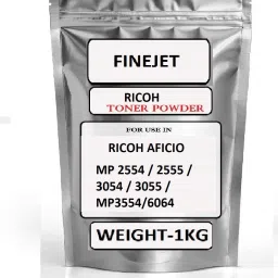 FINEJET TONER POWDER FOR USE IN RICOH AFICIO MP 2554 / 2555 / 3054 / 3055 / MP3554(1KG) Black Ink Toner-image-84