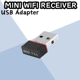 GUGGU (Wi-Fi Receiver) with Multi-Device Connectivity For All Pc System and LaptopI330 USB Adapter-image-9