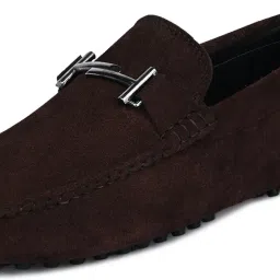 Casual Stylish Suede Leather Loafers for Men, Brown (ITSUDBB) Size 11 Loafers For Men-image-30