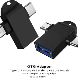 WRENS USB Type C, Micro USB OTG Adapter image 5