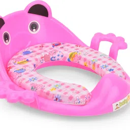 Cushioned Potty Seat with Easy Grip Handles - Comfortable Toilet Seat Potty Seat-image-72