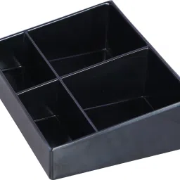 Tea and Coffee Sachet Holder for Kettle Tray (Black) Tray-37