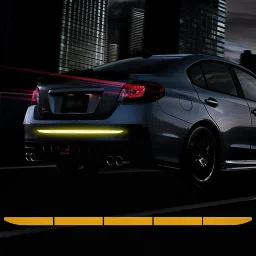 Yellow Strong Reflective Stripe Stickers High-Intensity Night Visibility Car Reflector Light-10