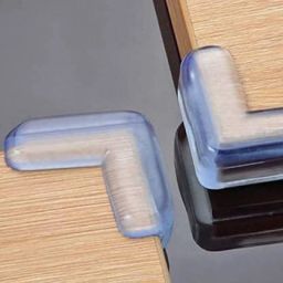 4PC Kids Safety Transparent Corner Edge Guard for Dressing Table,Bed Corner-image-14