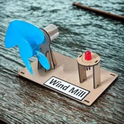 Science Kit Class 6 Wind Mill Project Working Model Toy for School Kids Use-picture-22