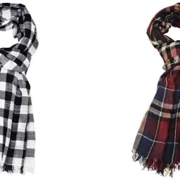 Self Design Pure Cotton Men Multicolor Fancy Scarf-image-15