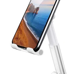 WHISTLE9 Multi functional Mobile Holder for Desktop & Table Creative Stand Shaped Mobile Holder compatible with all Smart phone Single Gimbal for Mobile-12