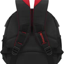 AdventIQ DSLR/SLR Camera Lens Shoulder Printed Backpack-(BNP 0197P- 2)-Red ClrCamera Bag image 2