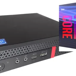 Longan Core™ i7 (9th Generation) [8 Cores, 8 Threads] | ThinkCentre Tiny Desktop [BZU] Core i7 (9th Generation) Processor [12MB Cache, Up to 4.70 GHz] (32 GB RAM/Integrated Intel® UHD 4K 630 Graphics/1 TB SSD Capacity/Windows 11 Pro) Gaming Tower with MS Office-9