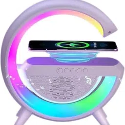 Mr fix Multi-Function Bluetooth Speaker Lamp with Wireless Charging A5 Charging Pad-19