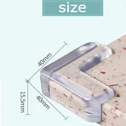 raiyaraj Corner Protector for Sharp Edges Clear Corner Guards image 2