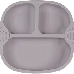 Toddler Silicone Suction Plates for Baby Kids| Divided Unbreakable- Silicone-13