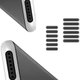 NKL Speaker Anti-Dust Protector Sticker Short 5 & long 5 Pec) All Smartphones 343 Digital Visual Interface Black Anti-dust Plug-15