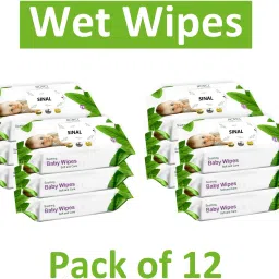 Pack of 12 Wet Wipes (72 leaf each) Cleansing Wipes WIP40.2-image-25