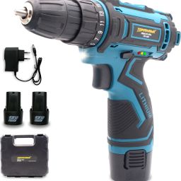 TCD-9021 12V Drill Machine Heavy Duty Copper Armature 1350rpm Cordless Drill-picture-11