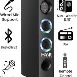 HZR bt system prty speaker 100 W Bluetooth Tower Speaker-image-59