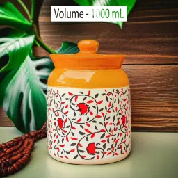 Ceramic Pickle Jar - 1000 ml-image-27