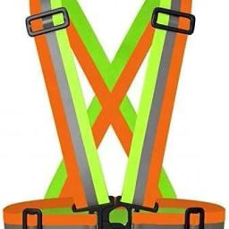 High Visibility Protective Safety Reflective Multi Cross Belt Safety Jacket-image-70