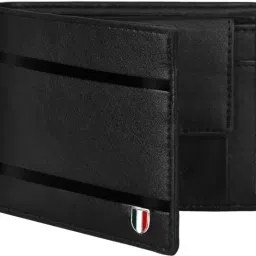 Men Casual, Formal Black Artificial Leather Wallet-image-58