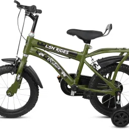 RIDEON 14T WITH CARRIER FOR KIDS BICYCLE STEEL RIM FOR BOYS AND GIRLS 14 T (inch) BMX Cycle-image-96