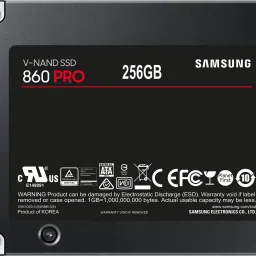 SAMSUNG 860 Pro 256 GB Laptop, Desktop Black SATA III Internal Solid State Drive (SSD) (MZ-76P256BW)-13