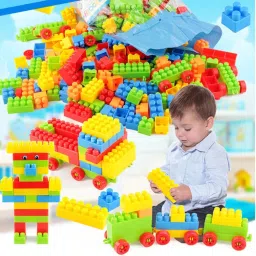 60/PCS DIY Building Blocks Compatible Creative Bricks Construction.-image-59