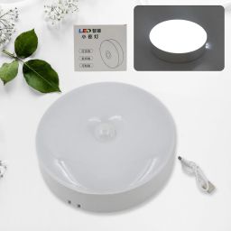 Oblivion Round Shape 8 LED Motion Sensor Induction Led Light Motion Sensor Light-image-72