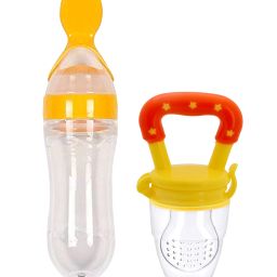 Baby Food Feeding Spoon Ultra Soft Food Grade Silicone - 250 ml-image-22