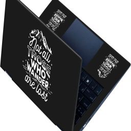 Flipkart SmartBuy _All Panel_ Wander are lost_Premium Vinyl laptop Skin_ Vinyl Laptop Skin Compatible for 15.6 inch-image-99