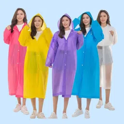 ruchika Solid Women Raincoat-picture-24