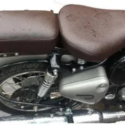 Original Type Seat Cover Brown Split Bike Seat Cover For Royal Enfield Classic Chrome, Classic Desert Storm, Classic 350, Classic, Classic 500 Split Bike Seat Cover For Royal Enfield Classic-image-69