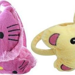 Girl's Kitty Style Winter Outdoor Wear Adjustable Size Ear Muffs/Warmer for Kids, Ideal Head Accessory during winters. Ear Muff (Pack of 2) Ear Muff-image-13