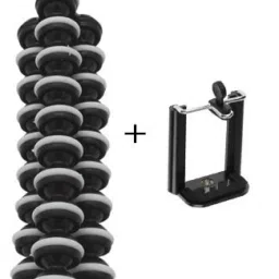 PULTO Octopus Mini Mobile Holder Stand Live Broadcast tripod with Clip&Selfie Remote Tripod, Monopod, Monopod Kit, Tripod Ball Head, Tripod Bracket, Tripod Clamp, Tripod Kit image 5
