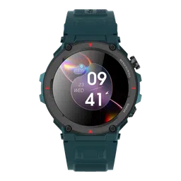fastrack Xtreme Pro Smartwatch with Bluetooth Calling (36.3mm AMOLED Display, IP68 Water Resistant, Blue Strap)-4