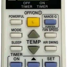 SHIELDGUARD AC Remote Control No. 452 with NANOE-G function Compatible for AC Panasonic Remote Controller-8