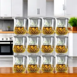 (Pack of 12) 12PACK plastic GLASS-_juice _new7 Glass Water/Juice Glass-image-92