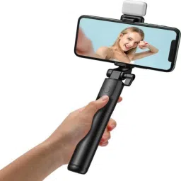JSD PRO - JSD R1S - With Led Light - Bluetooth - Smartphones Compatible - Selfie Stick / Tripod-image-46