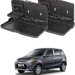 FT-02 Food Travel Dining Tray For Maruti Suzuki Alto-800 - Set of 2 Cup Holder Tray Table-image-33