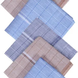 KUBER INDUSTRIES Cotton 6 Pieces Handkerchief set (Multi) ["Multicolor"] Handkerchief-image-45