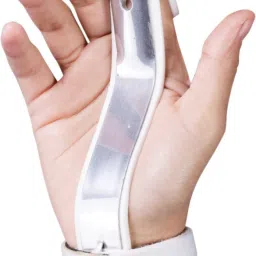 Finger Extension Splint, Silver, Small, 1 Unit Splints-24