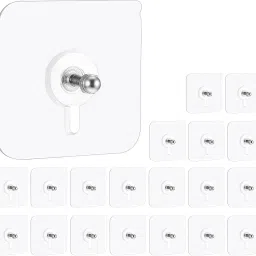 Wall Hooks for Hanging - Heavy Duty Adhesive Screw Hangers for Home & Office Hook 20-image-85