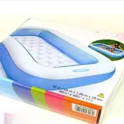 tiny tales 5ft Rectangular Inflatable (IND*9844)Swimming Pool With Free Pump Inflatable Swimming Pool-picture-10