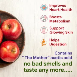 amrit mantra Apple Cider Vinegar Effervescent Tablets, With Mother, Detox & Digestion Support Orange, Lemon Tablet image 4