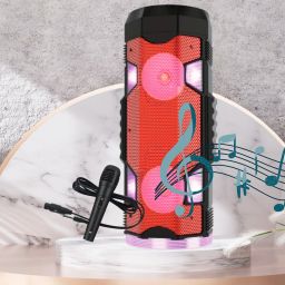 GUGGU Party Speaker with Wireless Bluetooth Speaker RGB Light Mic, FM With Remote K311 20 W Bluetooth Soundbar-image-43