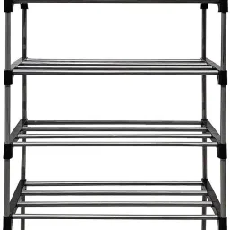 Lotspek 6 layer unbreakable book self for home office bookcase Plastic Open Book Shelf-image-56