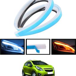 Universal Waterproof Yellow/White Fancy Design Audi Strip Light For Car-33 Car Fancy Lights-image-14
