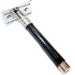 Black Safety Razor For Men With Double Edge For Stainless Steel Shaver Set Of 1, Men & Women-22
