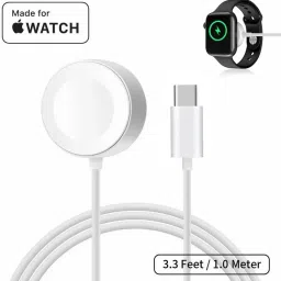 Cokoeye Compact Type-C iWatch Charger: Quick Power for Your Apple Watch Charging Pad-image-4