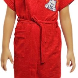 Red Medium Bath Robe-image-73