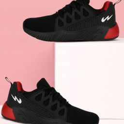 BARLEY Men's Sports Shoes | Memory Foam Comfort & Anti-Slip Sole Design |Lace-Up Training & Gym Shoes For Men-image-5